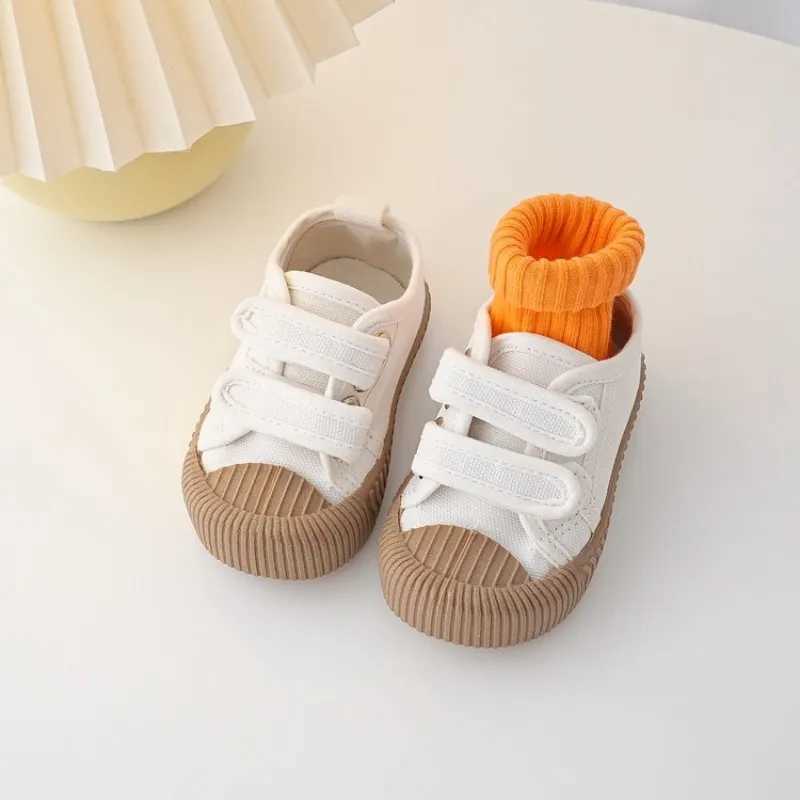 Childrens canvas shoes childrens baby sports shoes girls candy colored casual shoes breathable baby casual shoes soft M250103