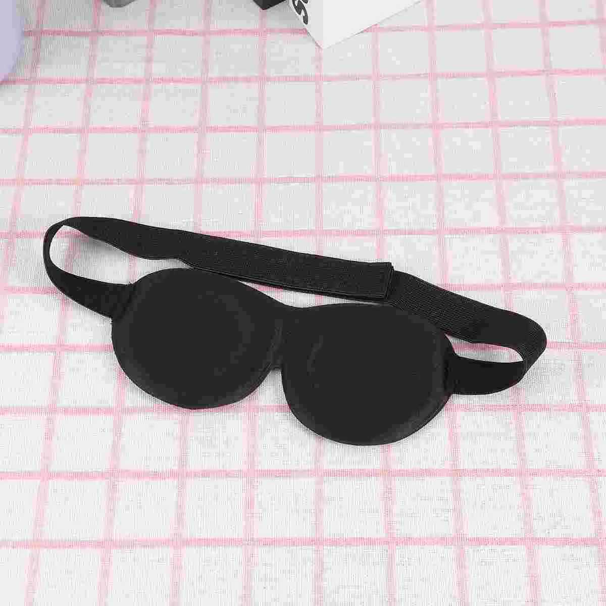 Creative Funny Glasses Eye Eyeshade 3D Steric Spoof Sleeping Eyeshade for Home Travel Outdoor Pretend to be Graceful PatteXJ250103