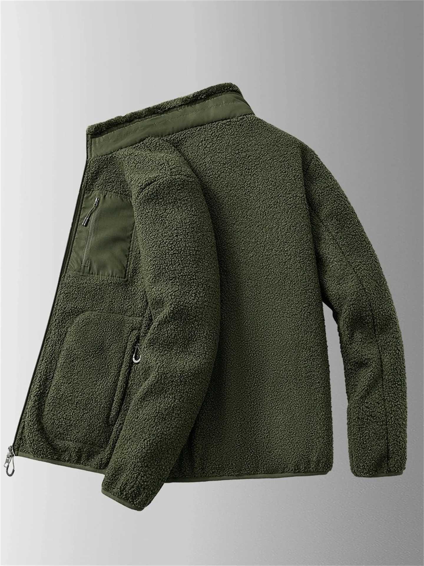 Autumn and Winter Mens Sheepskin Coat Large Teddy Wool Jacket Warm and Velvet Thick Jacket M250103