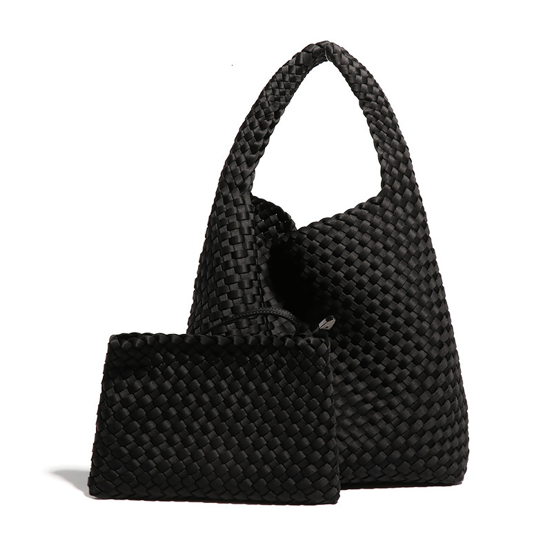 Hand-woven Bag Women Designer Fashion Pu Leather Large Capacity Handbag Luxury Bag