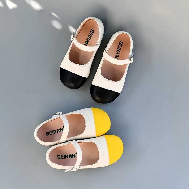 Spring Cowboy Baby Apartment Summer Leather Mixed Color Childrens Casual Shoes Soft Childrens Ballet Shoes M250103