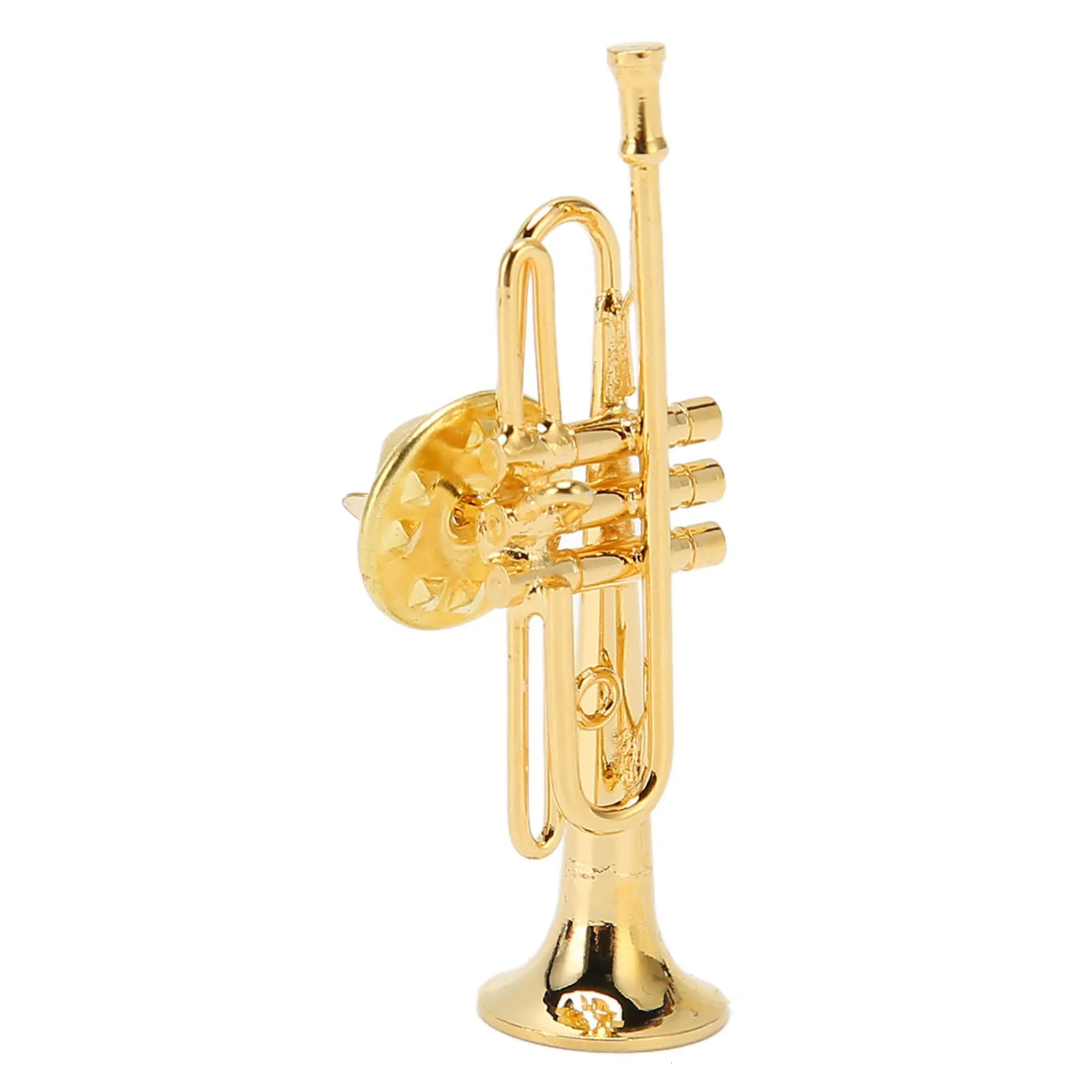 Musical Instrument Brooch Trumpet Brooch Brass for Concert for Music Lover 250103