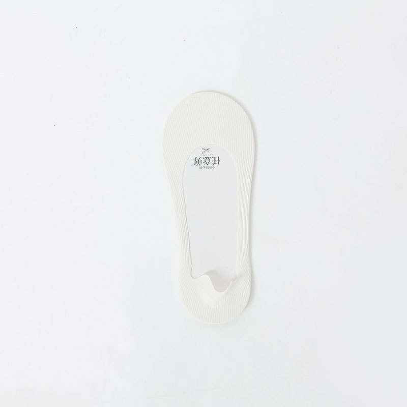 Summer Thin Cut Children, Ice Stockings, Anti Slip Silicone Socks, Solid Color Versatile, Invisible Boat Socks For Women
