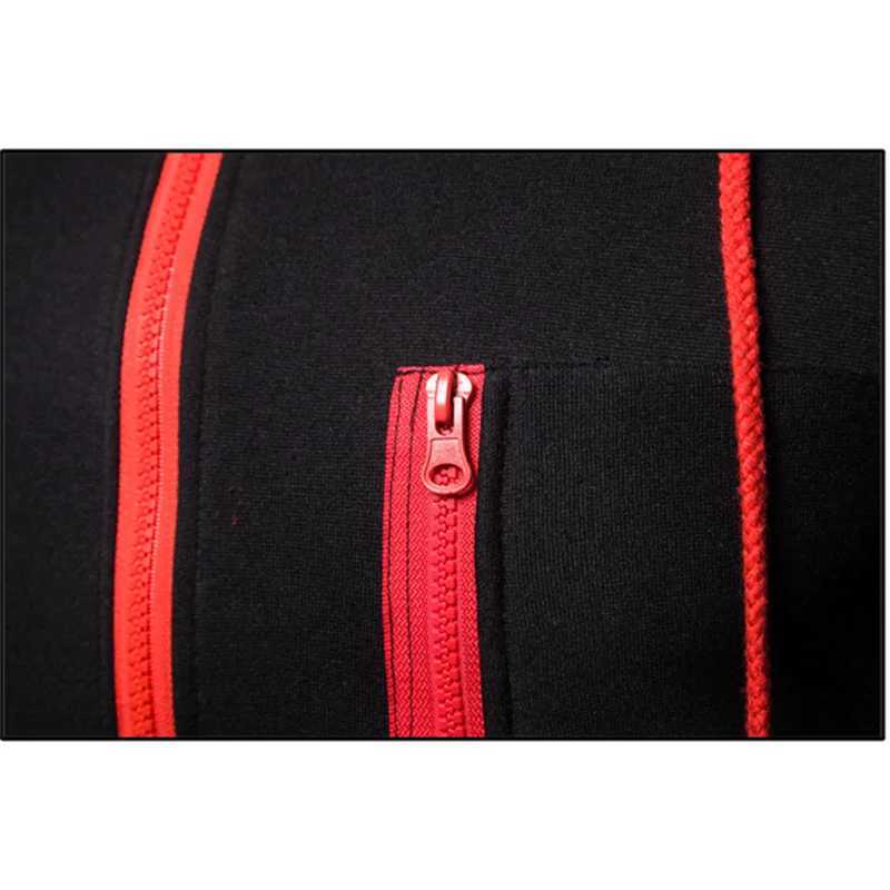 Mens hooded jacket casual motorcycle jacket outdoor zipper warm jacket W250103