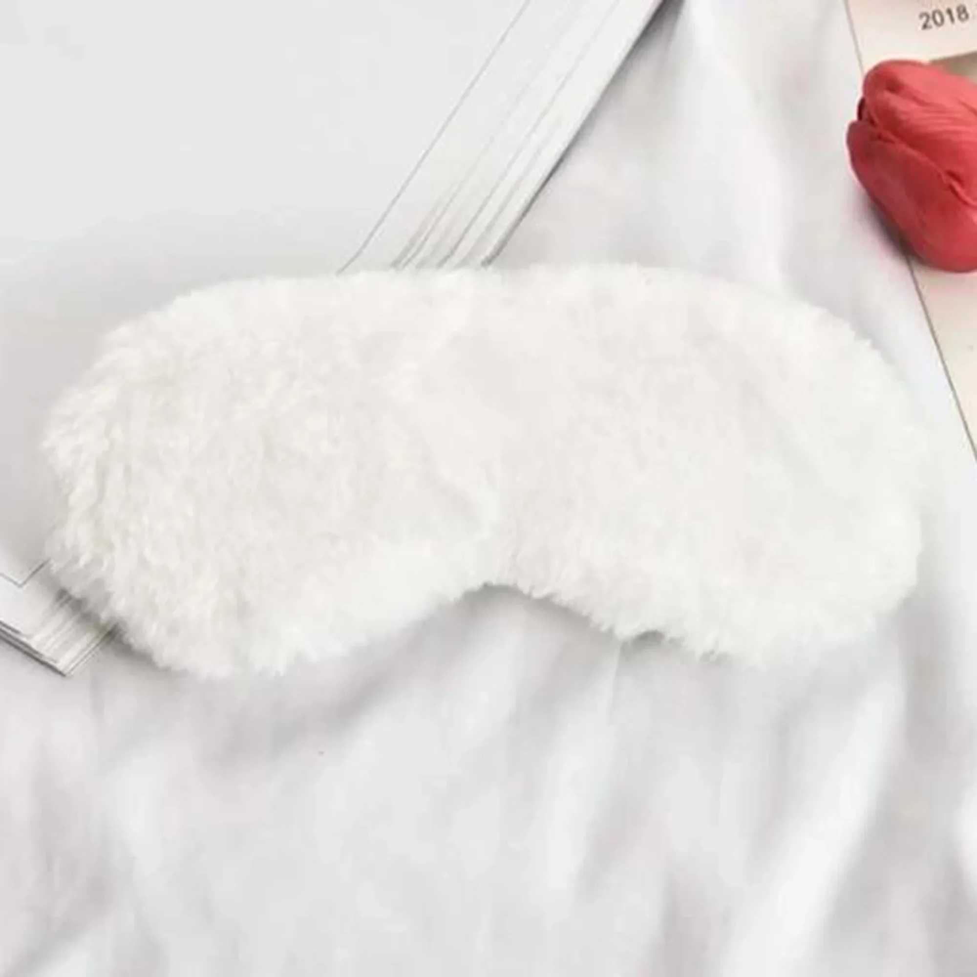 1PC-Silk Sleeping Mask Soft Smooth Sleep Mask For Eyes Travel Shade Cover Rest Relax Sleeping Blindfold Eye Cover Sleeping AidXJ250103