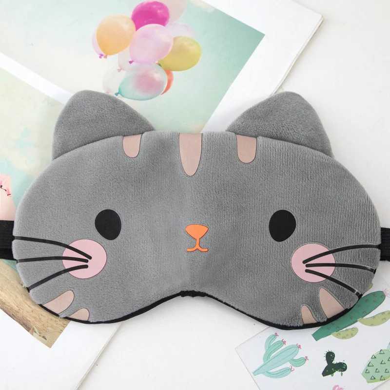 Sleeping Mask Sleeping Blindfold Soft P Eye Masks Cute Cat Eye Cover P Mask Eyepatch Nap Health Eye CoverXJ250103