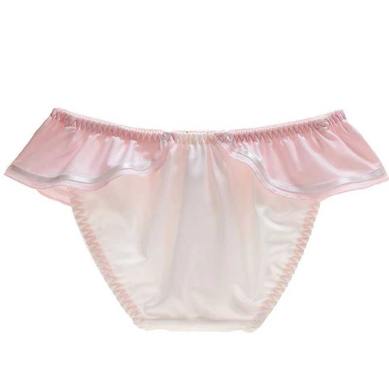 Japanese Navy Style Cartoon College Cosplay Milk Silk Underwear Bow Sexy Cute Lovely Womens Panties High Elasticity BreifsXJ250103