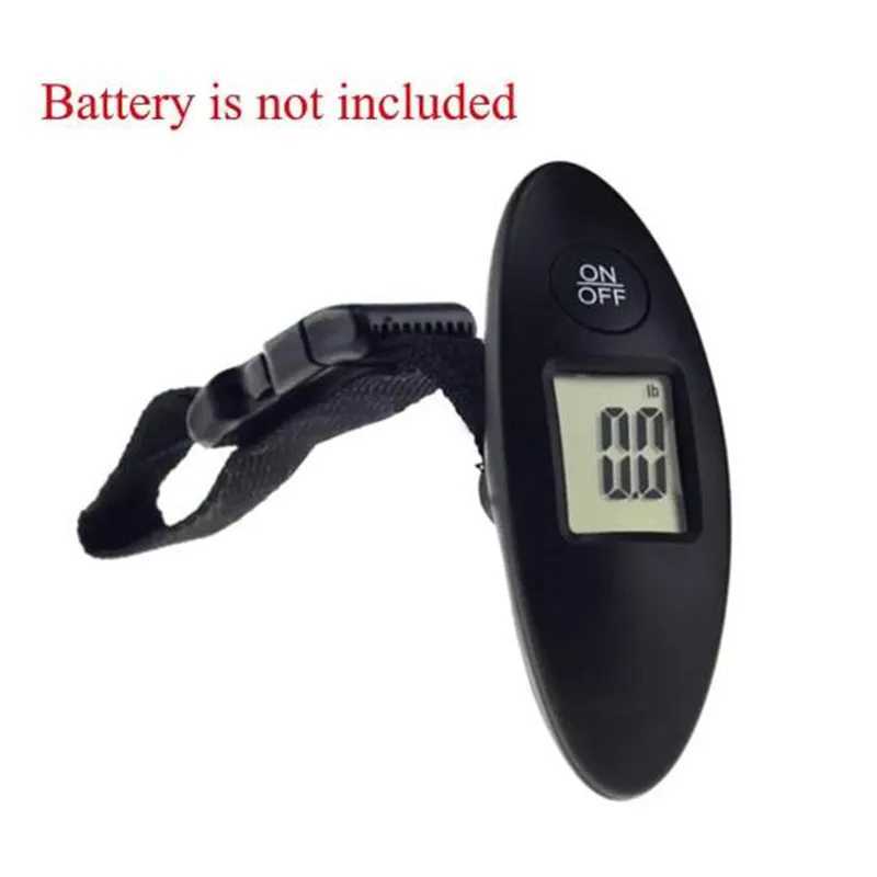 1Pc 40kg/100g LCD digital electronic luggage scale portable luggage scale handheld travel bag weighing fish hook hanging scale W250103