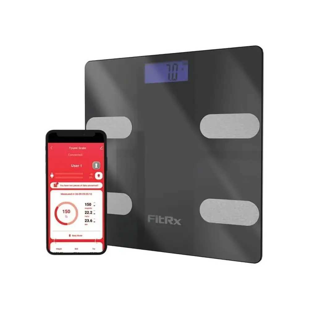 Bluetooth BMI BMR Body Fat Scale Application Smart Health W250103