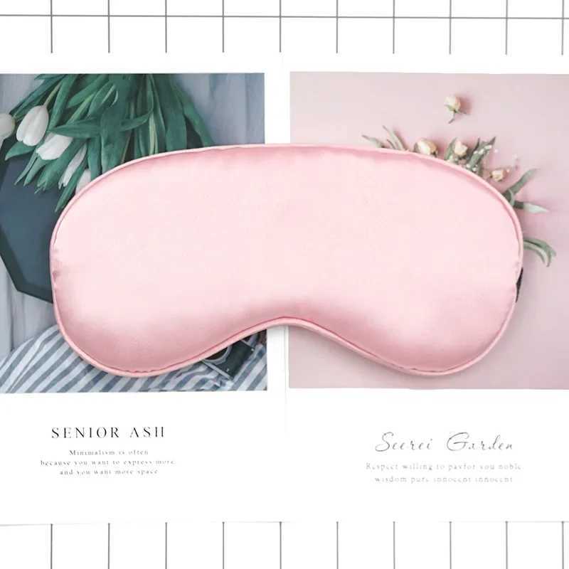 Eye Cover Imitated Silk Sleep Eye Mask Sleeping Padded Shade Patch Eyemask Blindfolds Portable Travel Eyepatch Travel Relax RestXJ250103