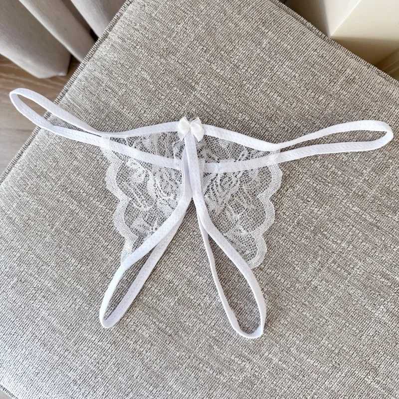 Female Sexy Lace Lingerie Panties Fashion Design Transparency Hollow T Pants Three Point Underwear for WomenXJ250103