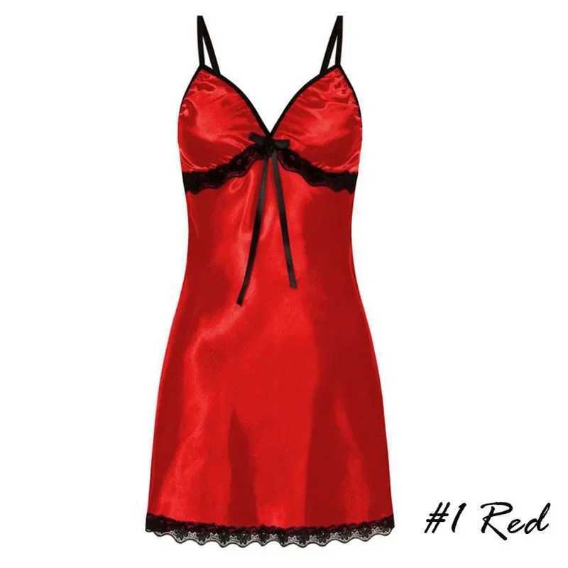 Womens pajamas sexy pajamas silk satin pajamas chiffon dresses sleeveless pajamas plus size pajamas comfortable W250103