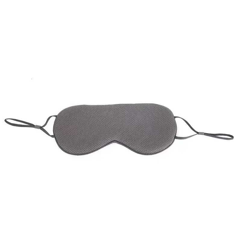 Sleep Mask Warm Cold Dual-Use Soft Silk Eye Mask Night Blackout Blindfold Eye Shade with Adjustable Elastic Strap Travel ShadeXJ250103