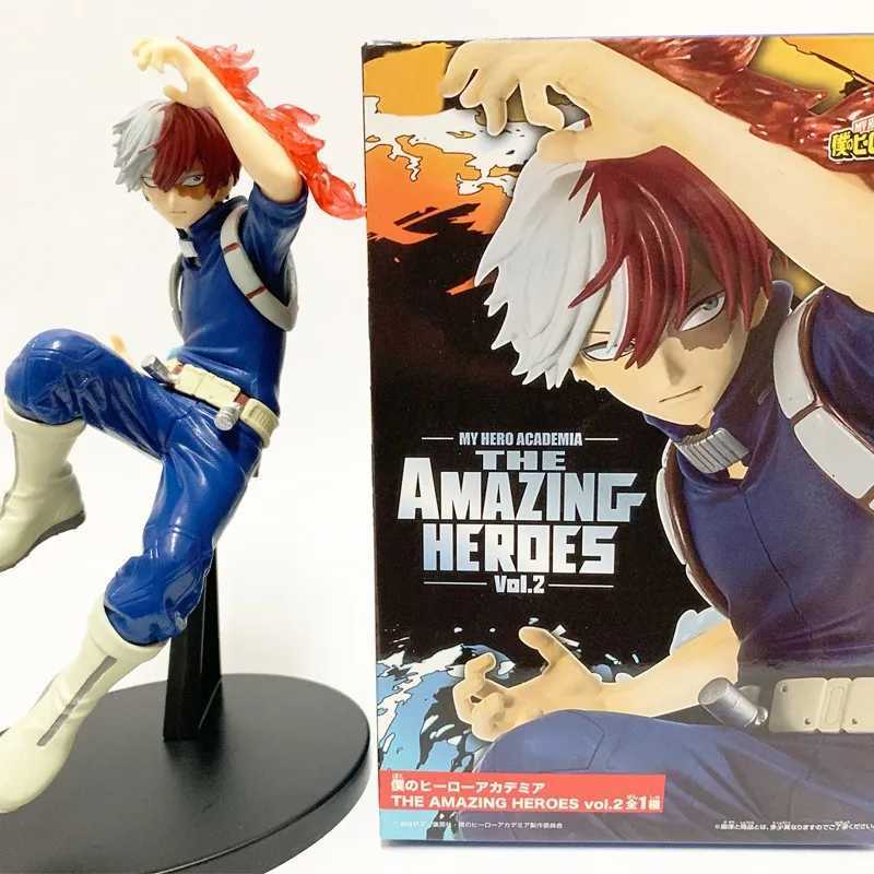 My Hero Academia Anime Figure Shoto Bakugou Boku Izuku Duke Pvc Large Action Figures Anime Character Gift Collection SeriesXJ250103