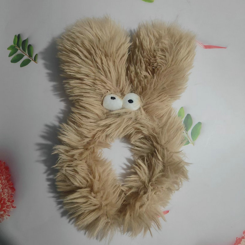 Cute cartoon plush headband internet celebrity live streaming funny and ugly doll headband DIY matching with headwear and hair accessories