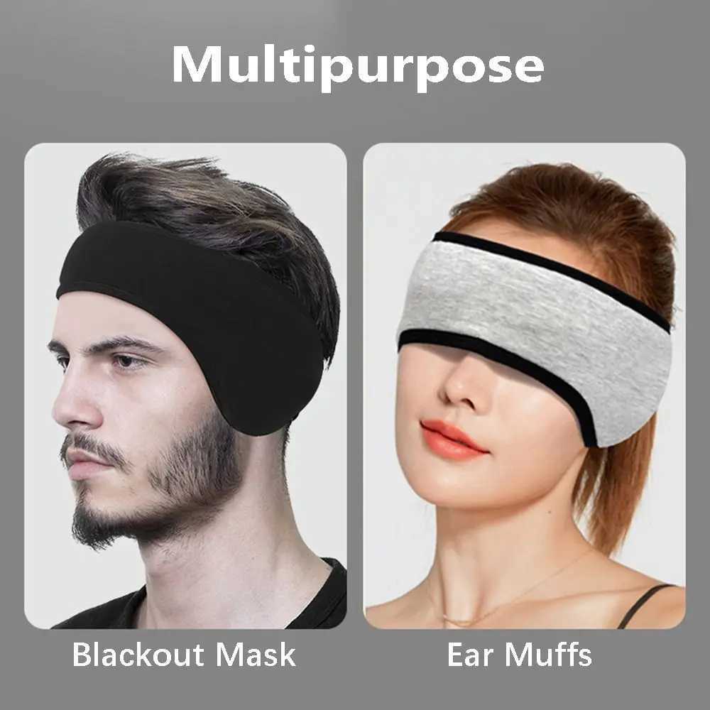 Adjustable Sleeping Mask Blackout Ear Muffs For Sleeping Relaxing Noise CancellationXJ250103