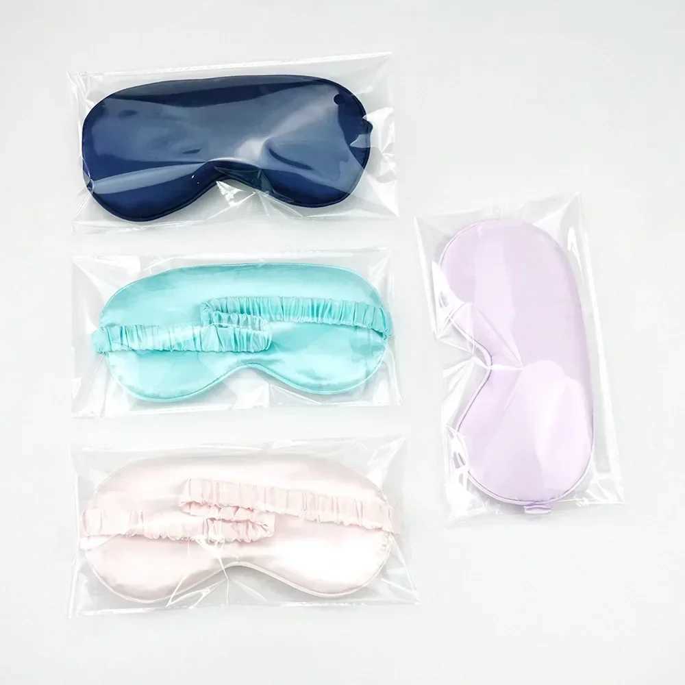 Imitated Silk Eye Patch Shading Sleep Eye Mask Eyepatch Travel Relax Cover Eyeshade Health Sleeping Shield Eye Care ToolsXJ250103