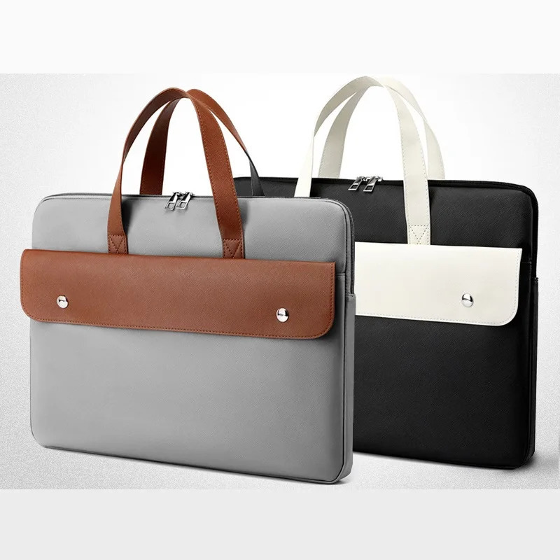 Laptop Bag 15.6.16 Inch Handle Sleeve Case For Macbook Air Pro Notebook PC Computer Man Women Waterproof Dropship 160 250102