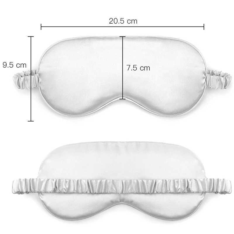 Eye Mask For Sleeping Silk Cover with Elastic Strap Effective Shading Blindfold for Women Men Travel Eyepatch Relax EyeshadeXJ250103