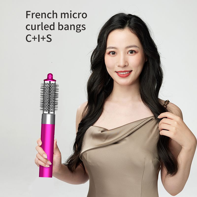 6 In 1 Style Dryer Hot Comb Set Professional Curg Iron Straightener Styg Tool For Women Hair Styler Household