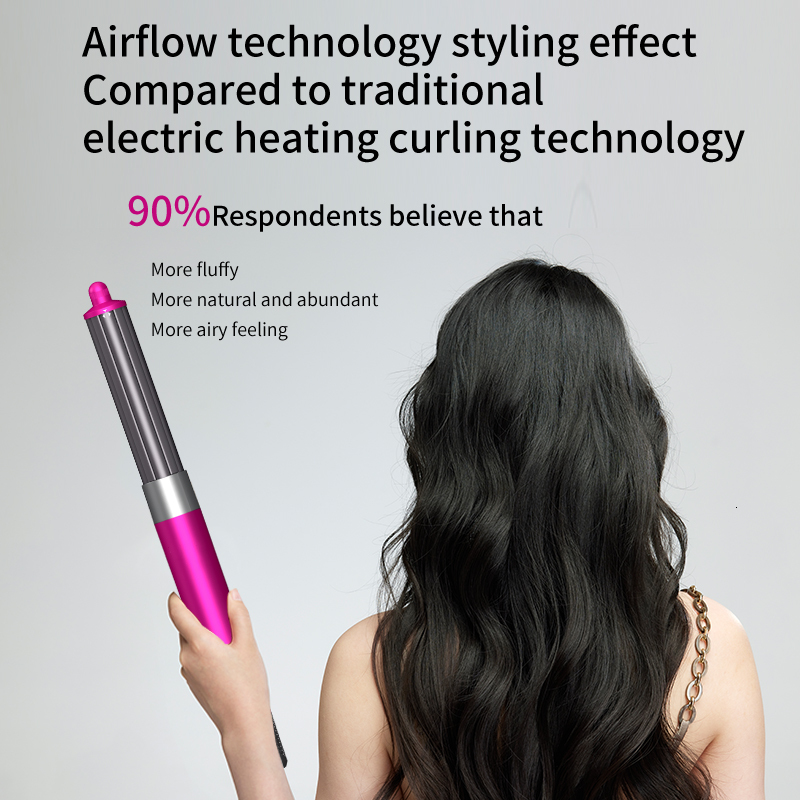 6 In 1 Style Dryer Hot Comb Set Professional Curg Iron Straightener Styg Tool For Women Hair Styler Household
