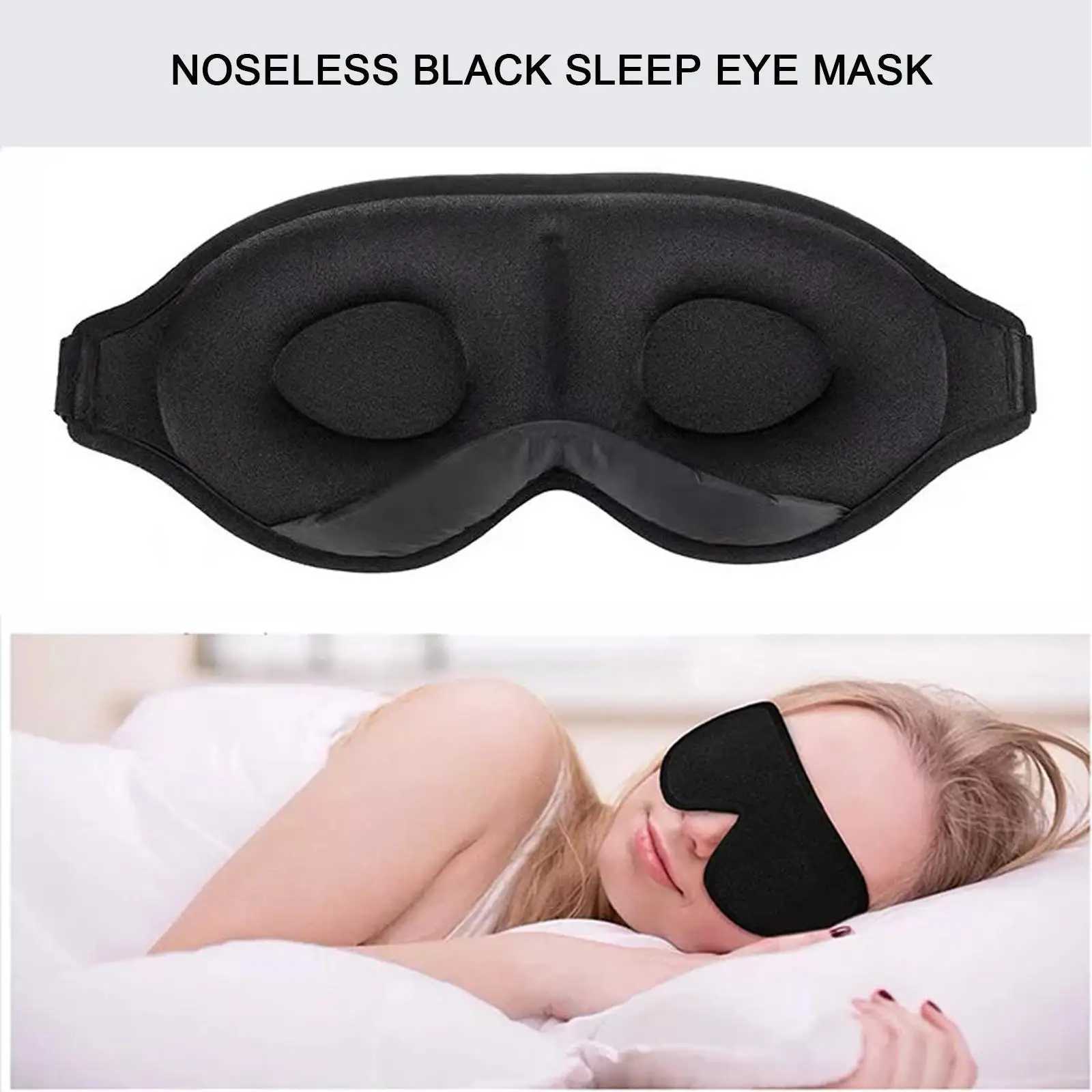 3D Sleep Mask for Women Men Soft Comfortable Sleeping Mask for Light Blocking Eye mask for SleepingXJ250103