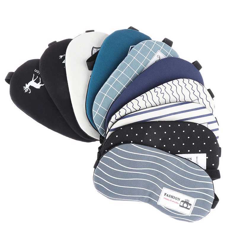 1PCS Soft Sleep Mask Eyeshade Cover Eye Mask Natural Sleeping Soft Blindfold Eyepatch Sleep Eyeshade Eye Cover HotXJ250103