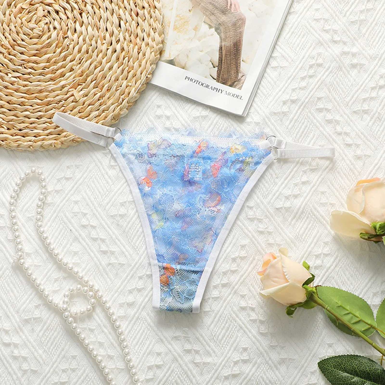 Lace underwear bag for women sexy womens underwear ultra-thin transparent lace underwear comfortable underwear for women bikini lace W250103