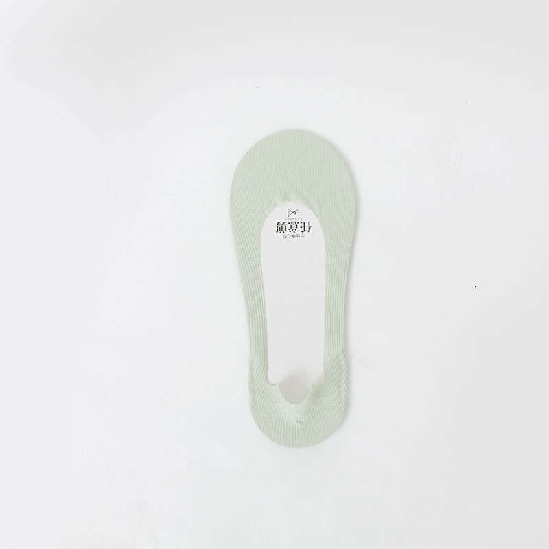 Summer Thin Cut Children, Ice Stockings, Anti Slip Silicone Socks, Solid Color Versatile, Invisible Boat Socks For Women