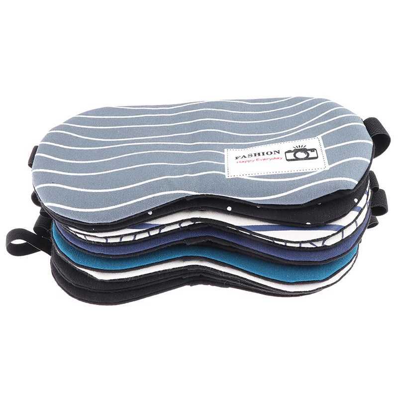 1PCS Soft Sleep Mask Eyeshade Cover Eye Mask Natural Sleeping Soft Blindfold Eyepatch Sleep Eyeshade Eye Cover HotXJ250103