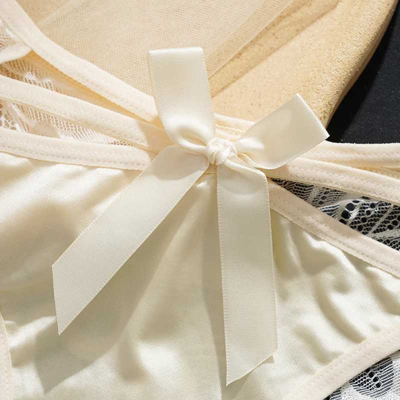 Sexy Traceless Female Lingerie Lace Bow Panties Cotton Crotch Breathable Panties Comfortable Stylish UnderwearXJ250103
