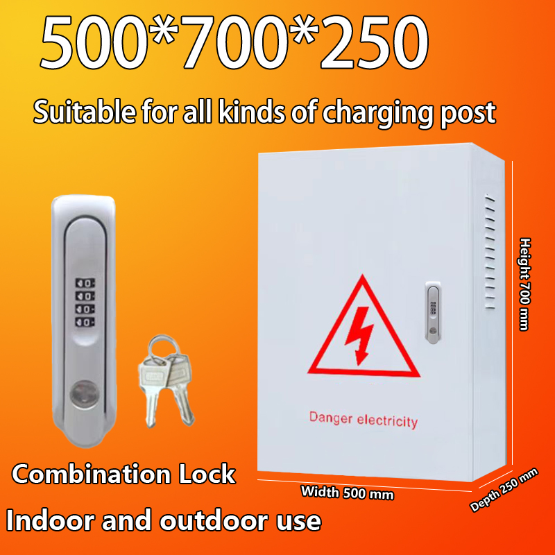 Thickened Outdoor Electrical Enclosure Box with Mounting Plate Weatherproof Anti-Rust and Anti-Corrosion