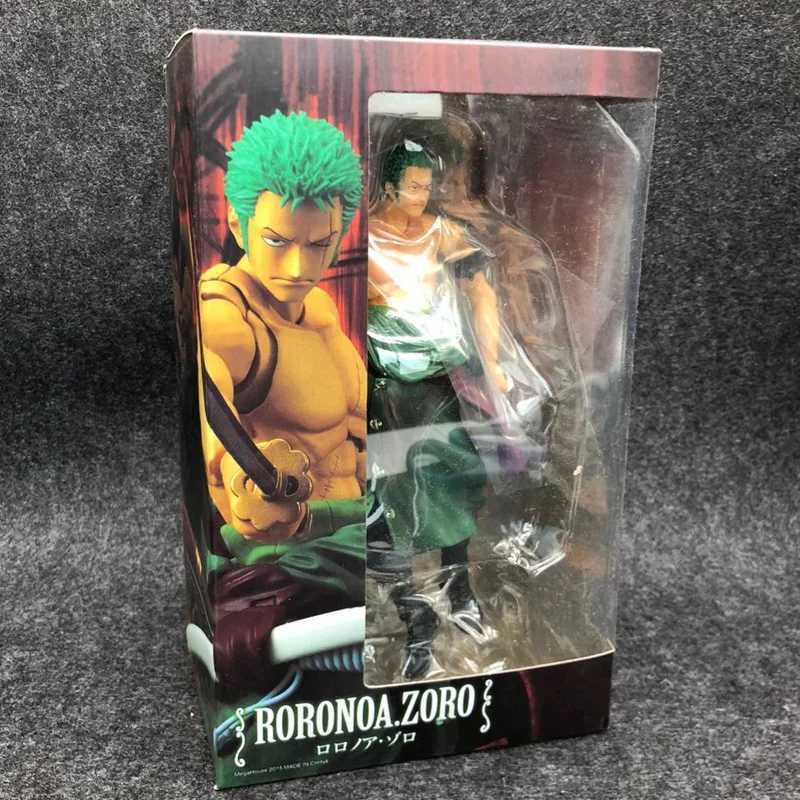 Anime One Piece 18cm BJD Roronoa Zoro Joints Moveable PVC Action Figure Collection Model ToysXJ250103