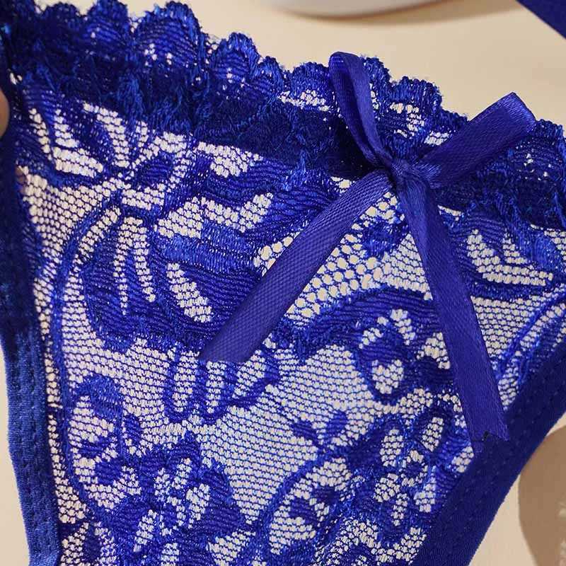 Sexy Lace Adjustable Thongs for Women Low Rise Hollow Out Briefs Female Breathable Underpants Perspective Sexy LingerieXJ250103