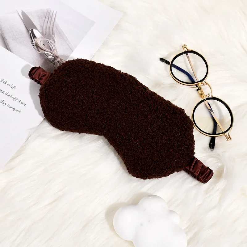 P Sleeping Eye Cover Sleep Night Mask Warm Cute Travel Relax Blindfold Block Light Eyeshade Health Sleeping Eye Care ToolsXJ250103