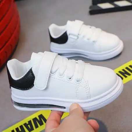 Girls board shoes autumn school white shoes childrens parents childrens sports boys anti-skid skateboarding M250103