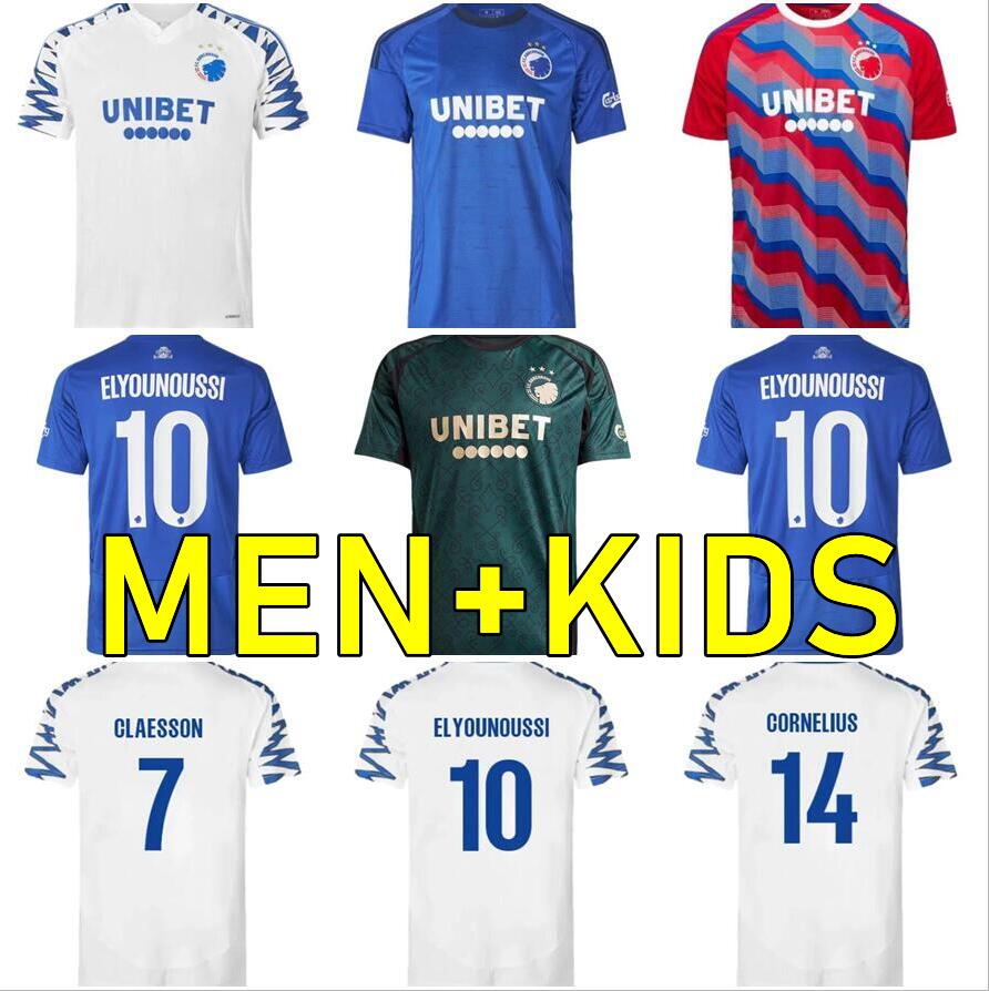 25 26 Copenhagen soccer jerseys 24 25 Special Edition Gold GONCALVES CORNELIUS CLAESSON BARDGHJI AMOO CLEM HARALDSSON LERAGER LERAGER football shirts