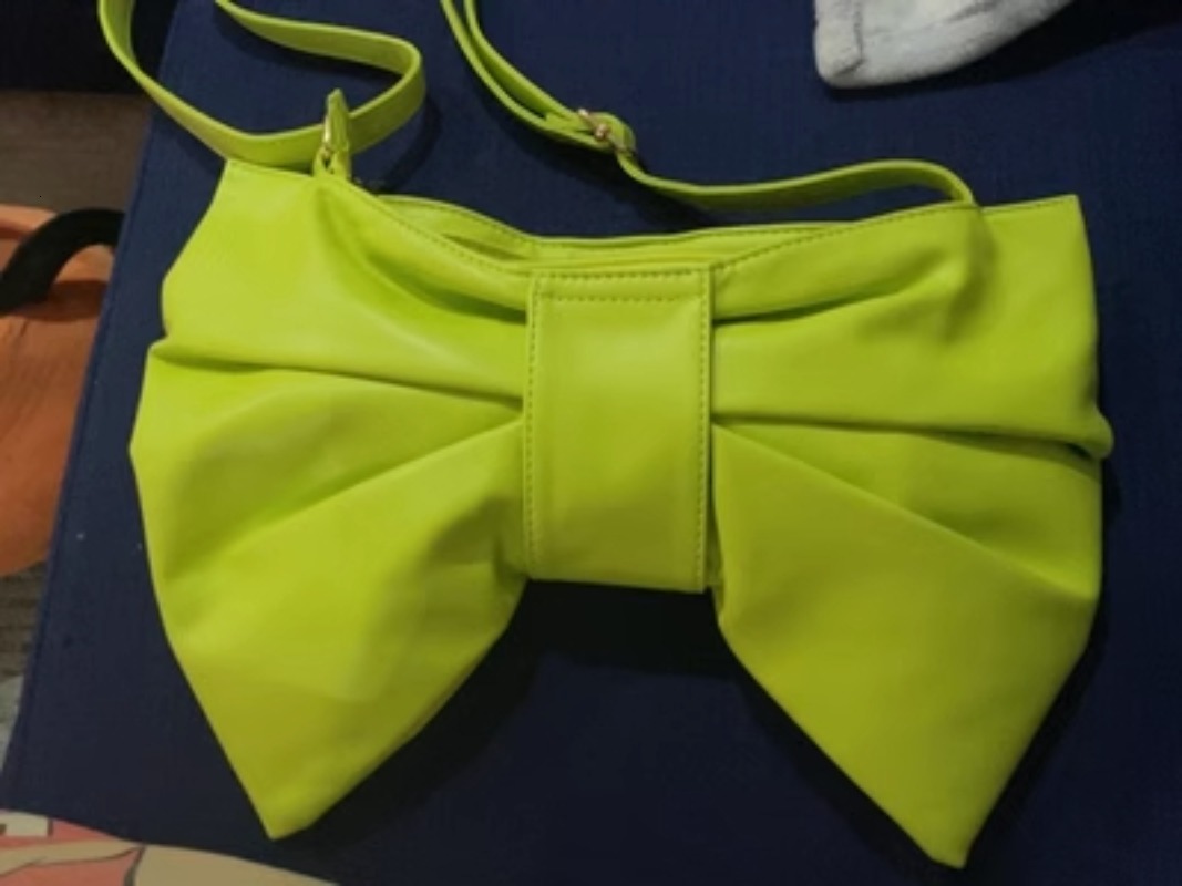 Fashion Chic PU Bow Shoulder Personality Lolita Elegant Totes For Women JK Uniform Underarm Crossbody Bag 2025