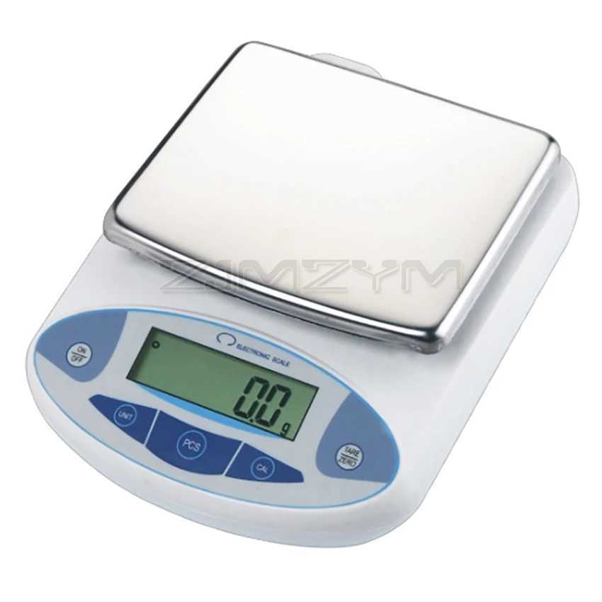 3000/5000g/30kg 0.01g/0.1g digital electronic balance laboratory jewelry scale high-precision industrial kitchen weighing balance scale W250103