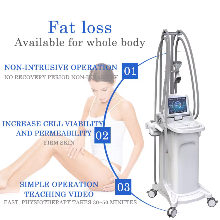 New 2026 Vela 4 In 1 Body Slimming Face Sculpting RF Vacuum Cavitation Effective Lipolysis Weight Loss Skin Elasticity Restoration Rolling Massage Vel