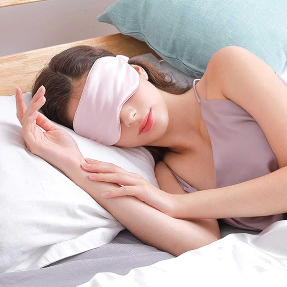 3D Satin Fabric Sleeping Eye Mask Shade Soft Sleep Mask Eye Patch Breathable Eyeshade Sleeping Bandage on Eyes For SleepingXJ250103