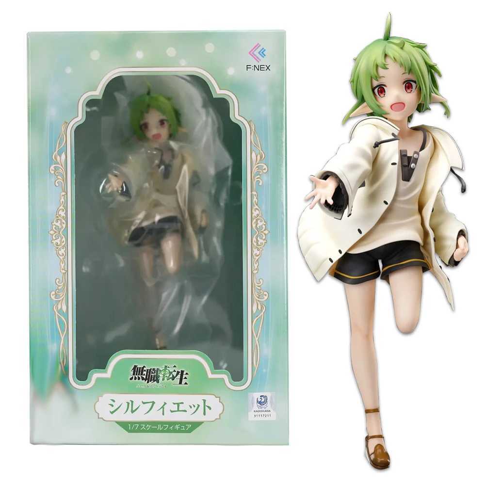 17CM Anime Mushoku Tensei Isekai Ittara Honki Dasu Sylphiette Figure 1/7 Standing Model Toy Doll Aciton Figure PVCXJ250103