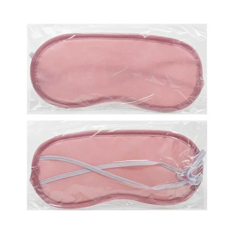 1PC Silk Eye Mask Eyeshade Cover Shade Soft Blindfold Travel Eyepatch Natural Sleeping Eye Patch Sleep Mask Women Men ComfortXJ250103