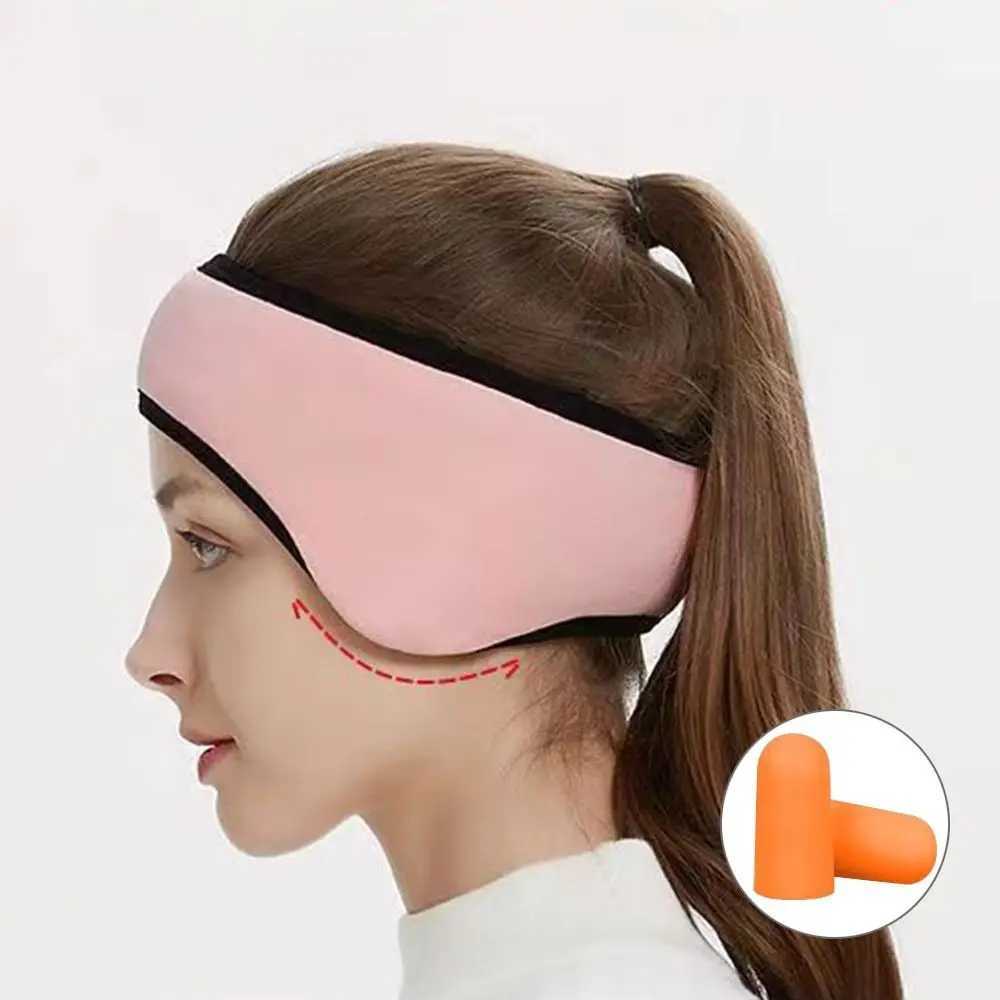 Adjustable Noise Cancellation Three Layers Ear Muffs Sleep Mask Sleeping Relaxing Blackout MaskXJ250103