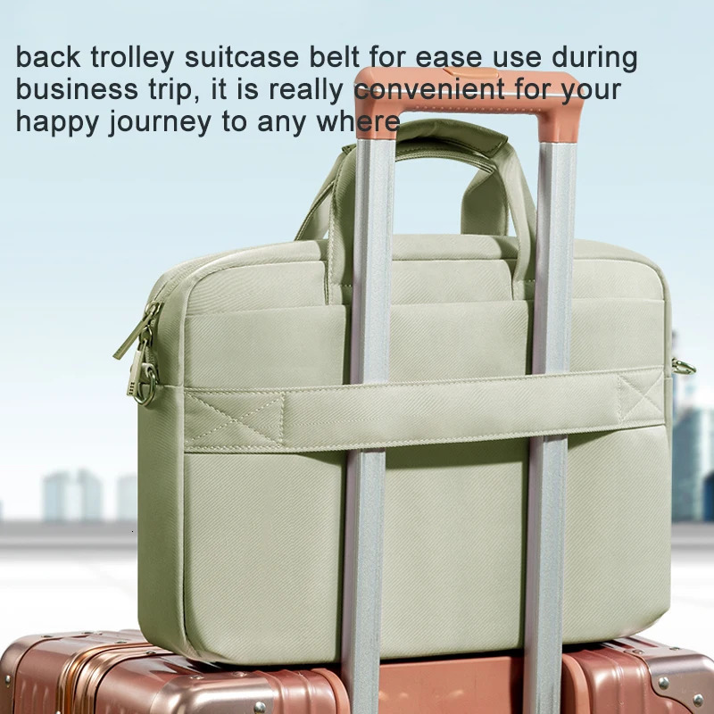 Laptop Shoulder Bag 13.3 14 15.6 inch Notebook Messenger Handbags for MacBook Air Pro 13 15 16 Surface 250102