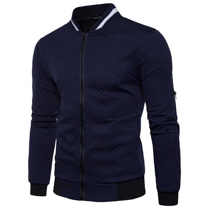 Mens sports shirt with zipper pocket thin pure color half track suit casual outdoor hoodie long sleeved jacket W250103