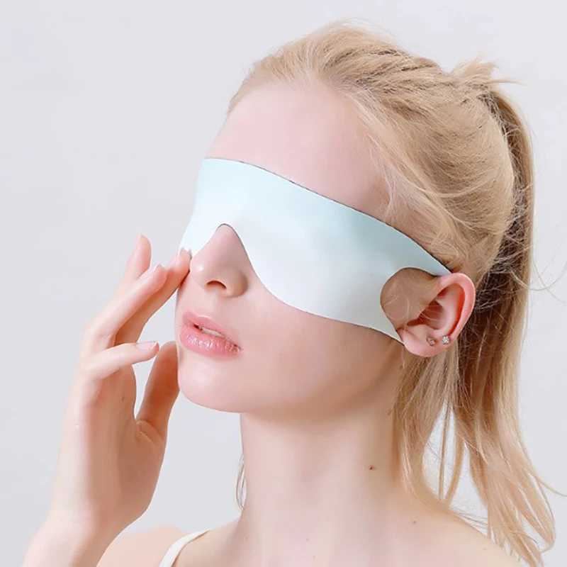 Comfortable Sleep Blackout Eye Mask Travel Eyepatch Thin Soft Eyeshade Nap Goggles Soild Color Washable Eye Protection BlindfoldXJ250103