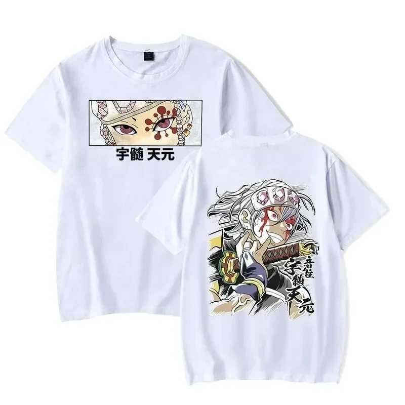 Summer Loose Harajuku Cotton Short Sleeve Japanese Anime Printed T-shirt Men Women Manga Tops Casual Oversized Tee Y2k ClothingXJ240102