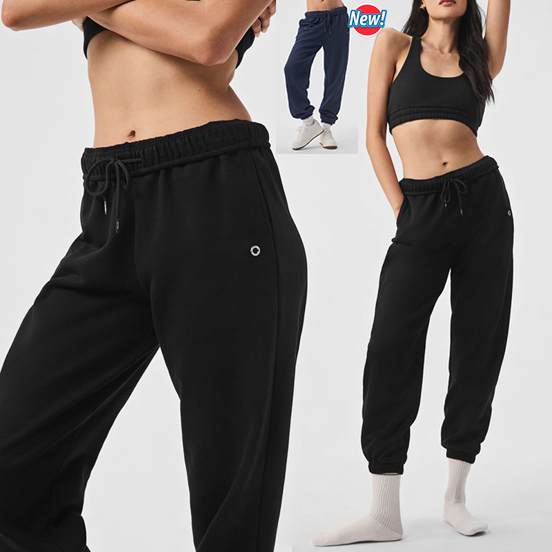 Goddess Yoga Accolade Sports Fashion Letter High Quality Cotton Loose Fiess Casual Pants Breathable And Comfortable