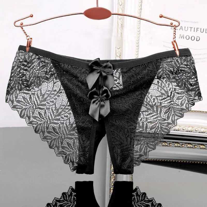 1PCS Lace Thong Womens Tanga Low Waist Sexy Lingeries Transparent Panties Laides T Back Pants Girls Underwear Female UnderpantsXJ250103
